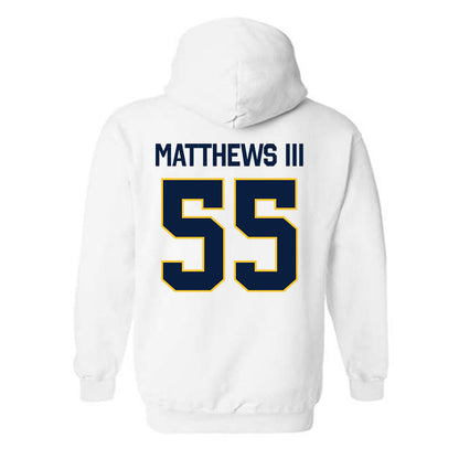 East Tennessee State - NCAA Men's Basketball : Milton Matthews III - Classic Shersey Hooded Sweatshirt-1