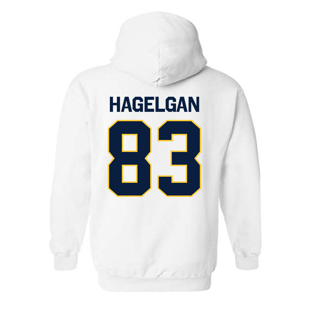 East Tennessee State - NCAA Football : Will Hagelgan - Classic Shersey Hooded Sweatshirt-1