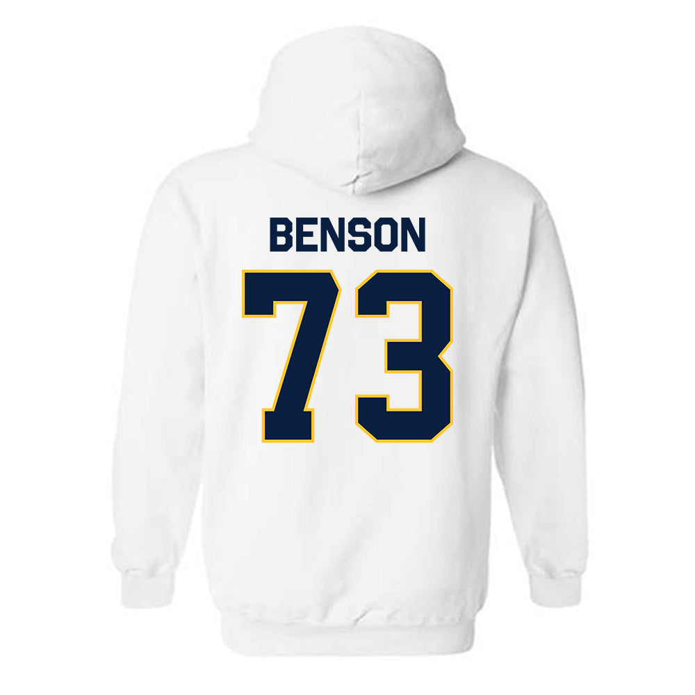 East Tennessee State - NCAA Football : Joshua Benson - Classic Shersey Hooded Sweatshirt-1