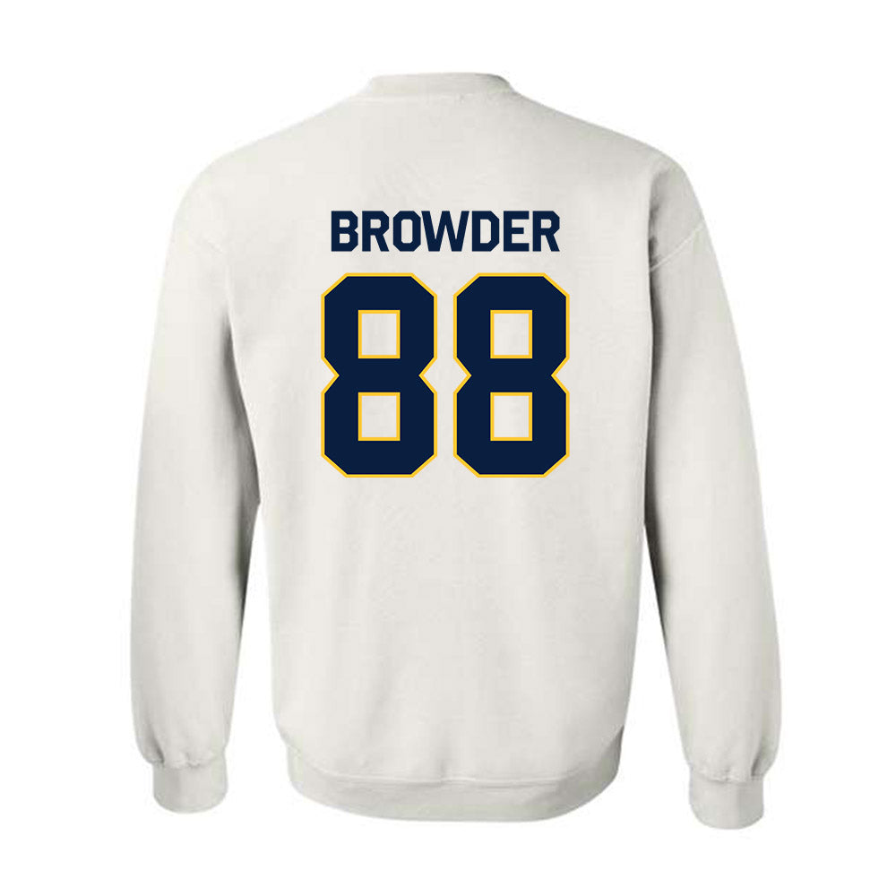 East Tennessee State - NCAA Football : Charlie Browder - Classic Shersey Crewneck Sweatshirt-1