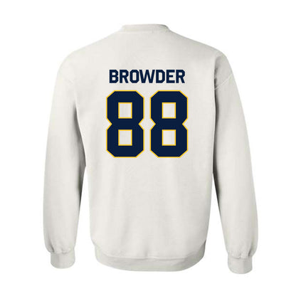 East Tennessee State - NCAA Football : Charlie Browder - Classic Shersey Crewneck Sweatshirt-1
