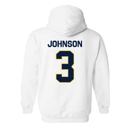 East Tennessee State - NCAA Football : Jarvis Johnson - Classic Shersey Hooded Sweatshirt-1