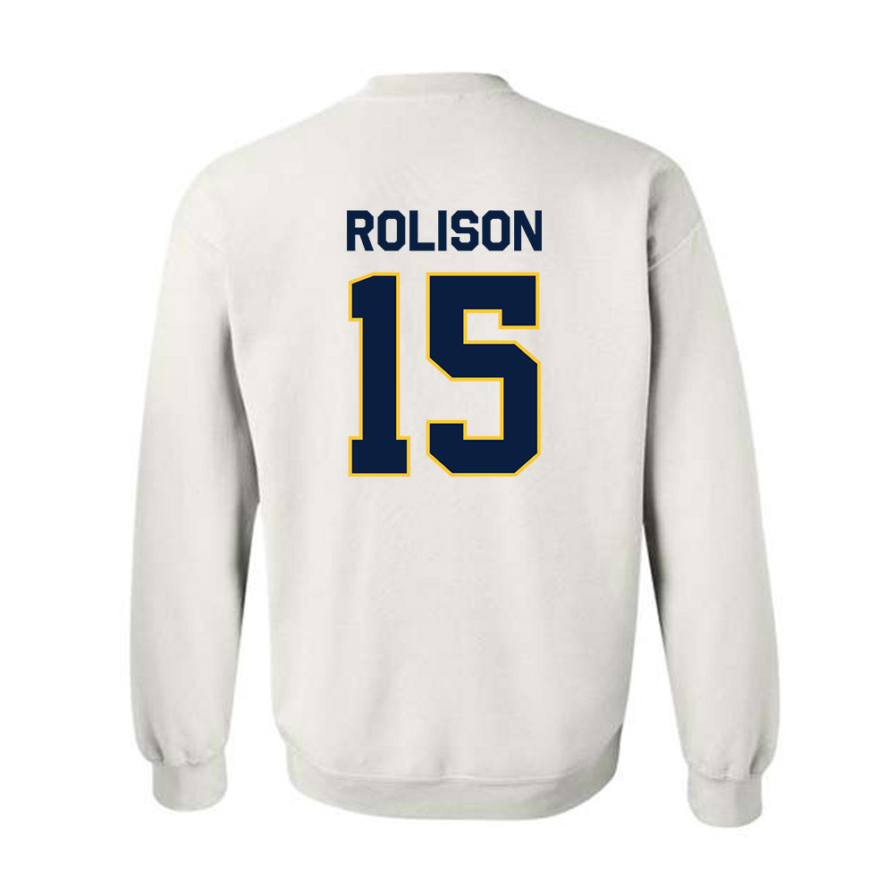 East Tennessee State - NCAA Baseball : Evan Rolison - Classic Shersey Crewneck Sweatshirt-1