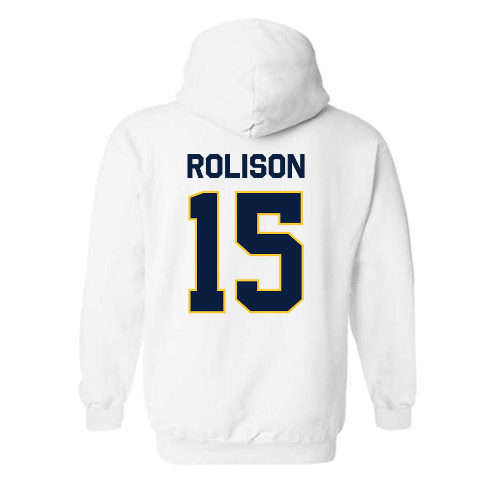 East Tennessee State - NCAA Baseball : Evan Rolison - Classic Shersey Hooded Sweatshirt-1