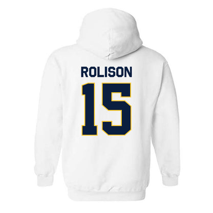 East Tennessee State - NCAA Baseball : Evan Rolison - Classic Shersey Hooded Sweatshirt-1