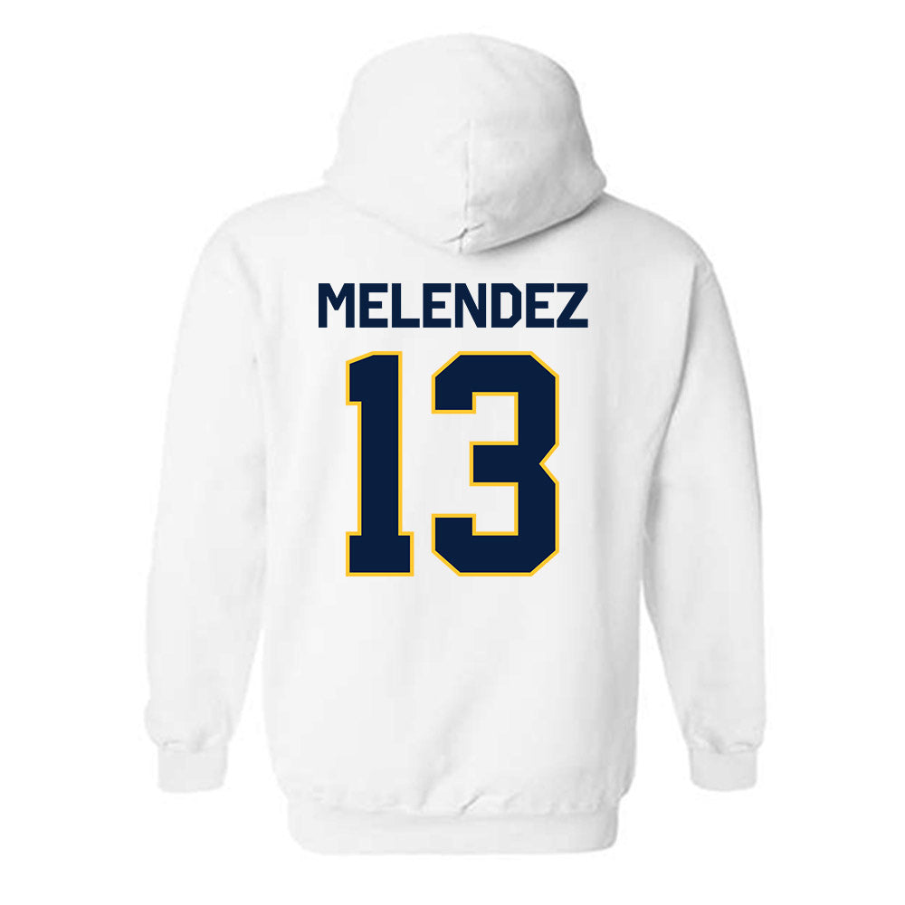 East Tennessee State - NCAA Baseball : Axel Melendez - Classic Shersey Hooded Sweatshirt-1