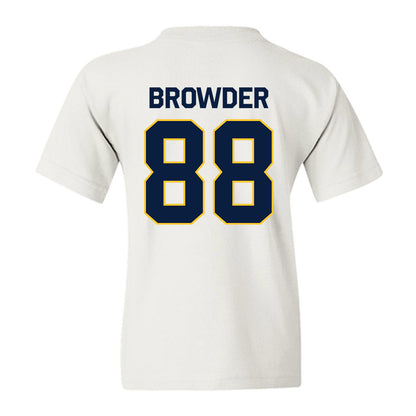 East Tennessee State - NCAA Football : Charlie Browder - Classic Shersey Youth T-Shirt-1
