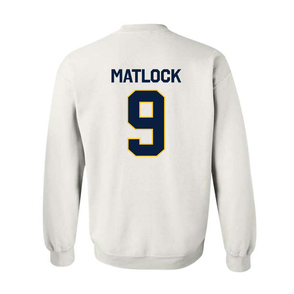 East Tennessee State - NCAA Baseball : Luke Matlock - Classic Shersey Crewneck Sweatshirt-1