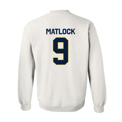East Tennessee State - NCAA Baseball : Luke Matlock - Classic Shersey Crewneck Sweatshirt-1