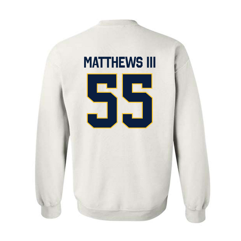 East Tennessee State - NCAA Men's Basketball : Milton Matthews III - Classic Shersey Crewneck Sweatshirt-1