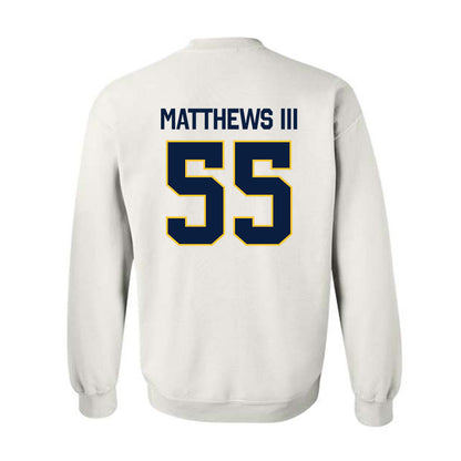 East Tennessee State - NCAA Men's Basketball : Milton Matthews III - Classic Shersey Crewneck Sweatshirt-1