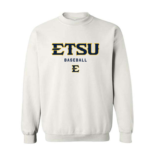 East Tennessee State - NCAA Baseball : Ian Guanzon - Classic Shersey Crewneck Sweatshirt-0