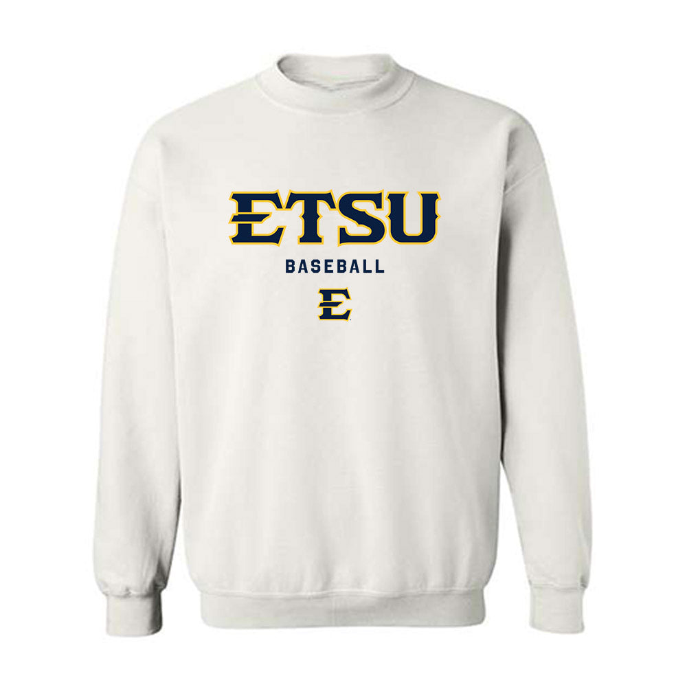 East Tennessee State - NCAA Baseball : Carter Oliff - Classic Shersey Crewneck Sweatshirt-0
