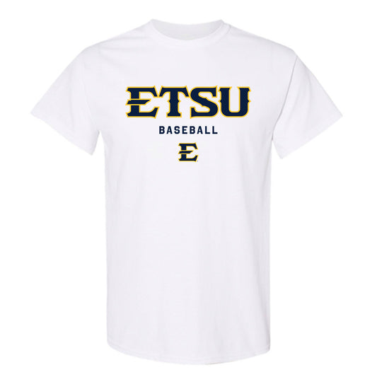 East Tennessee State - NCAA Baseball : Stratton Scott - Classic Shersey T-Shirt-0