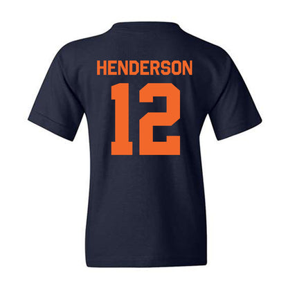 FPU - NCAA Baseball : Gabe Henderson - Classic Shersey Youth T-Shirt-1