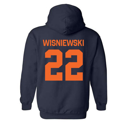 FPU - NCAA Women's Basketball : Nina Wisniewski - Classic Shersey Hooded Sweatshirt-1
