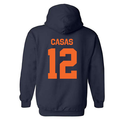 FPU - NCAA Women's Soccer : Krysta Casas - Classic Shersey Hooded Sweatshirt-1