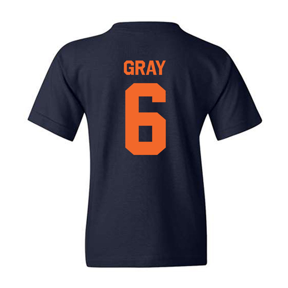 FPU - NCAA Men's Water Polo : Forrest Gray - Classic Shersey Youth T-Shirt-1
