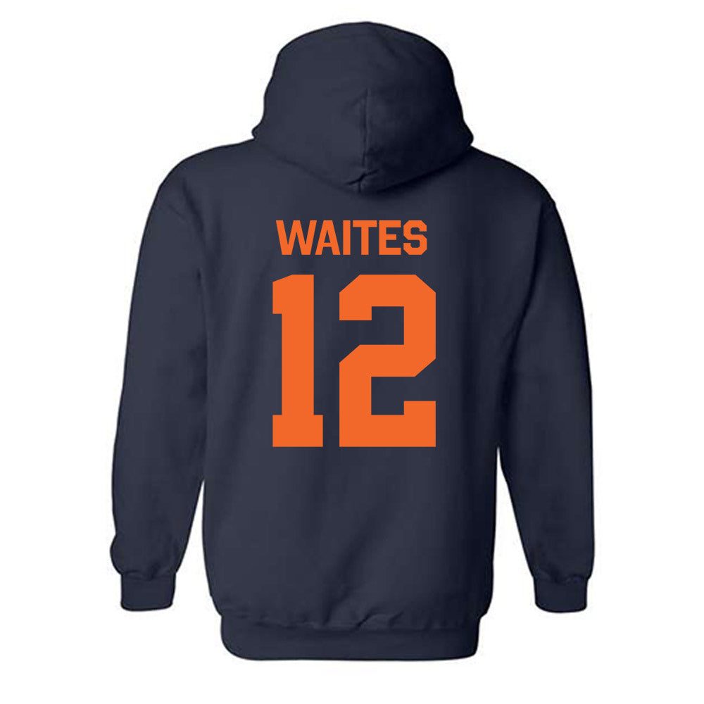 FPU - NCAA Women's Volleyball : Cambria Waites - Classic Shersey Hooded Sweatshirt-1
