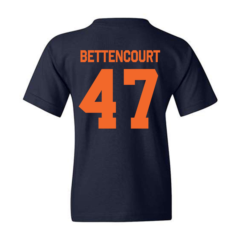 FPU - NCAA Baseball : Matt Bettencourt - Classic Shersey Youth T-Shirt-1