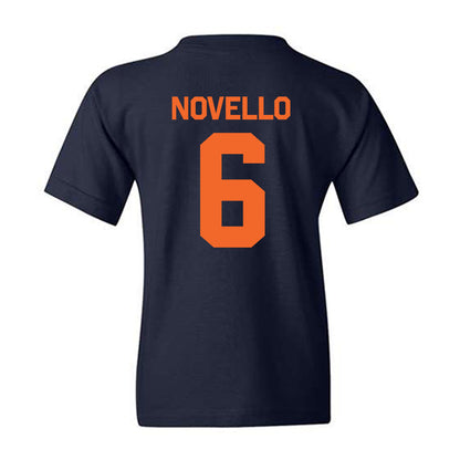 FPU - NCAA Men's Soccer : Bernardo Novello - Classic Shersey Youth T-Shirt-1