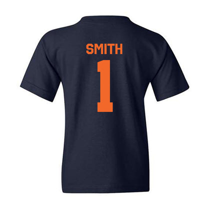 FPU - NCAA Baseball : Tejean Smith - Classic Shersey Youth T-Shirt-1