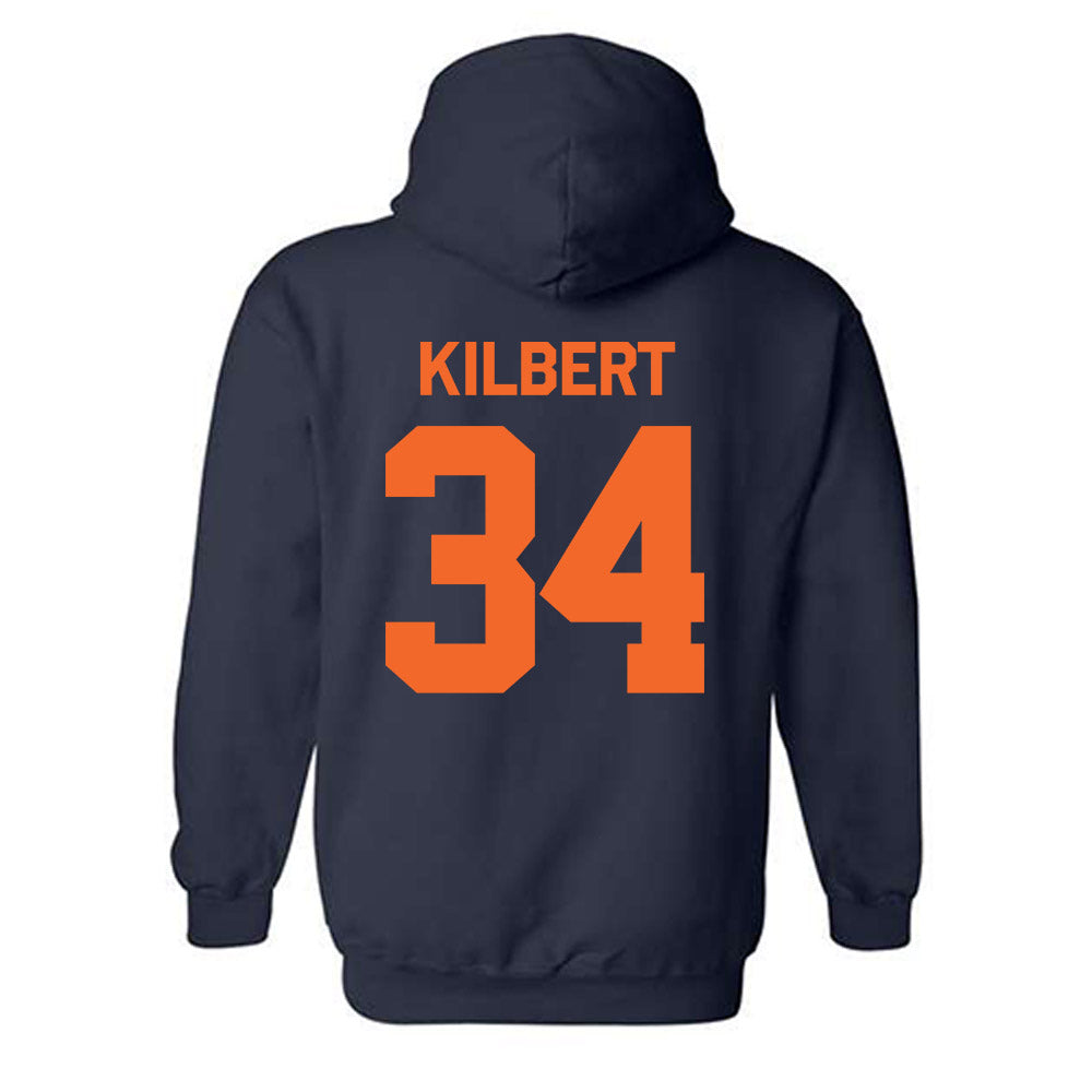 FPU - NCAA Men's Basketball : Logan Kilbert - Classic Shersey Hooded Sweatshirt-1