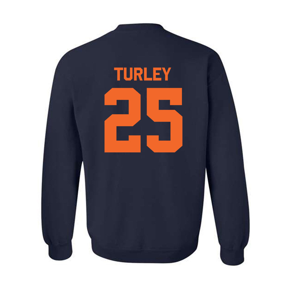 FPU - NCAA Baseball : Jake Turley - Classic Shersey Crewneck Sweatshirt-1