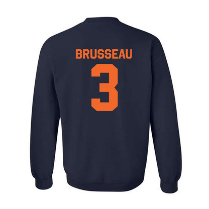FPU - NCAA Men's Soccer : Beau Brusseau - Classic Shersey Crewneck Sweatshirt-1