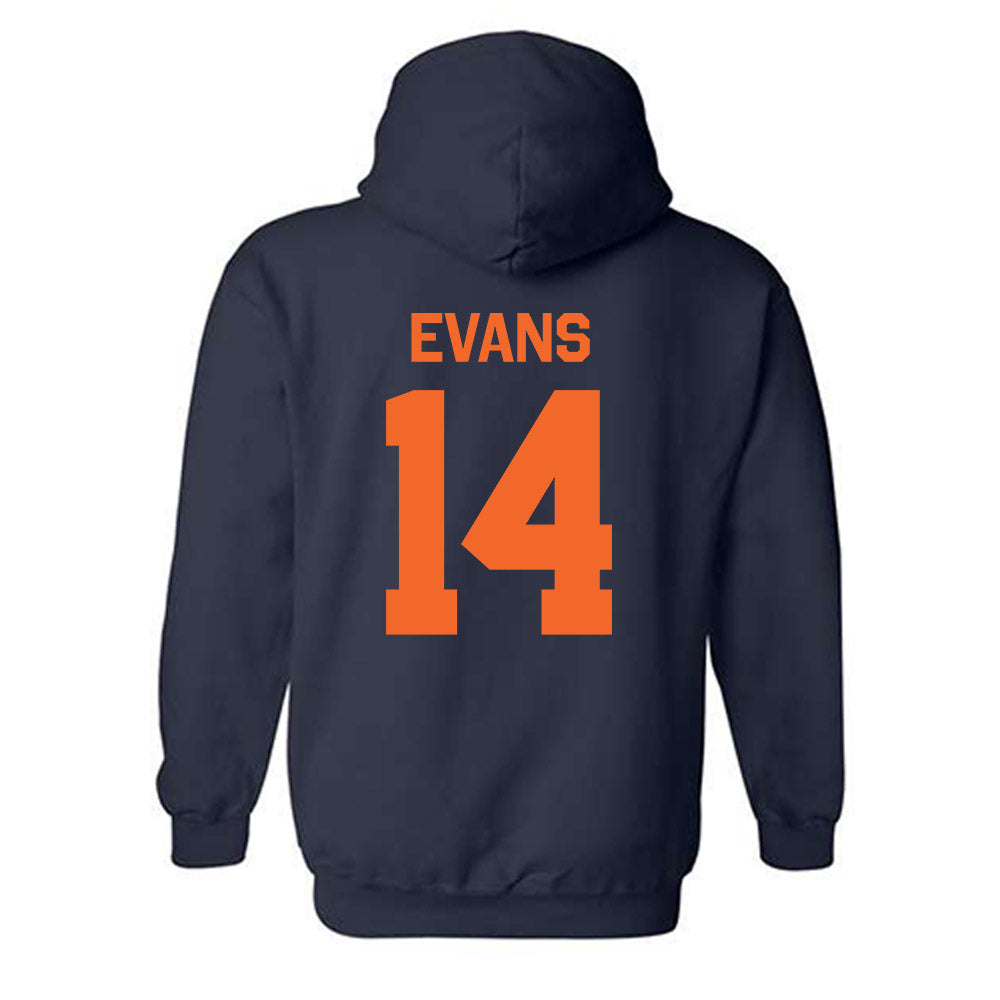 FPU - NCAA Women's Basketball : Sienna Evans - Classic Shersey Hooded Sweatshirt-1