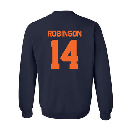 FPU - NCAA Baseball : Vincent Robinson - Classic Shersey Crewneck Sweatshirt-1