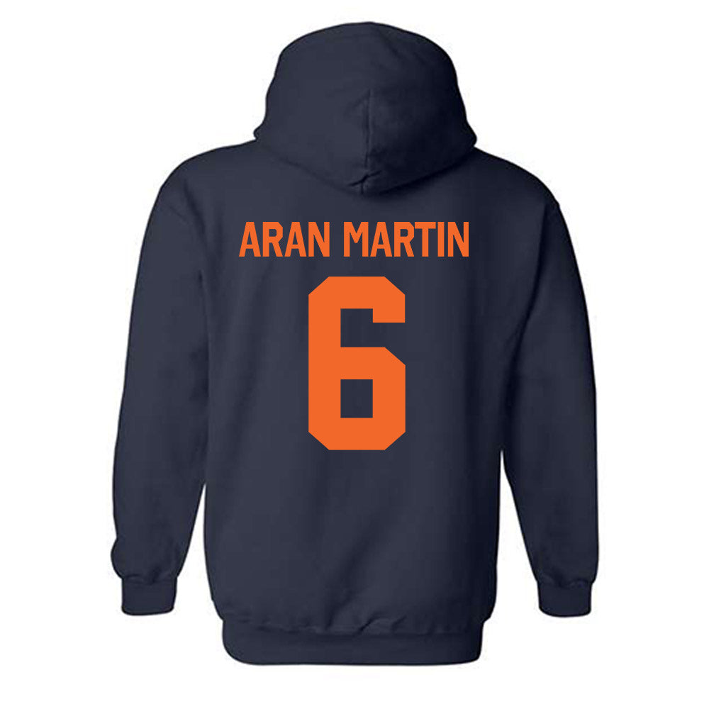 FPU - NCAA Men's Soccer : Julian Aran Martin - Classic Shersey Hooded Sweatshirt-1