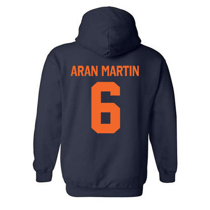 FPU - NCAA Men's Soccer : Julian Aran Martin - Classic Shersey Hooded Sweatshirt-1
