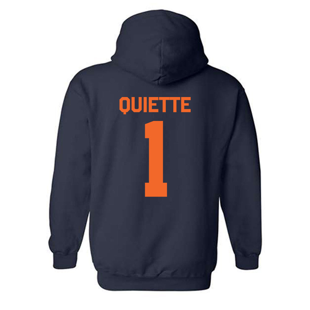 FPU - NCAA Men's Basketball : Gabriel Quiette - Classic Shersey Hooded Sweatshirt-1