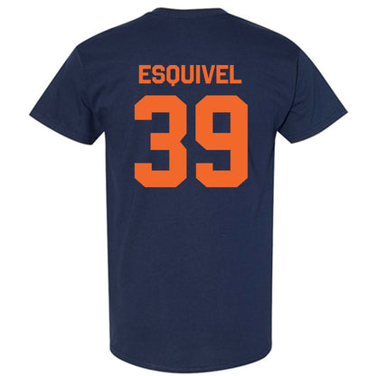 FPU - NCAA Baseball : Isaac Esquivel - Classic Shersey T-Shirt-1