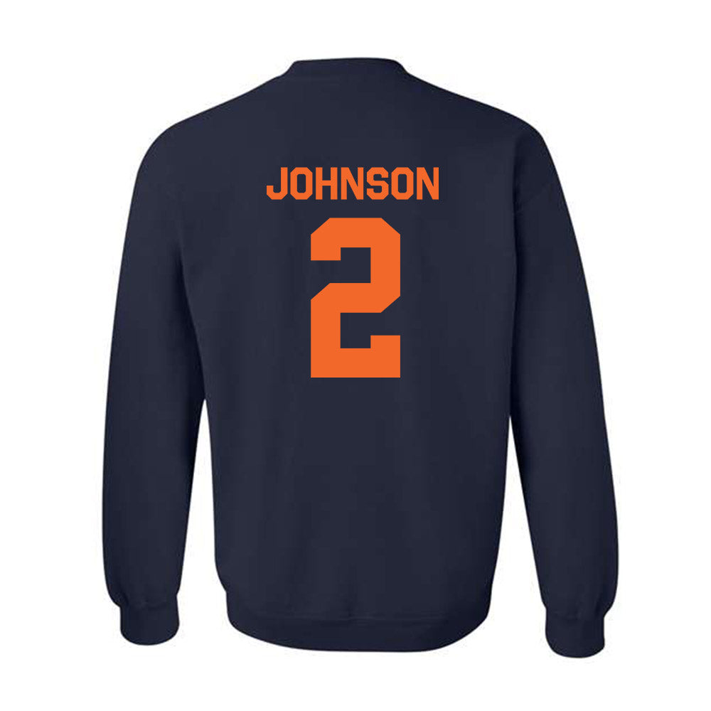 FPU - NCAA Men's Water Polo : Blake Johnson - Classic Shersey Crewneck Sweatshirt-1