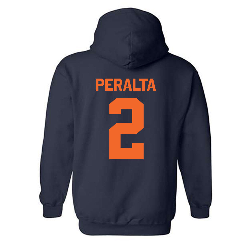 FPU - NCAA Men's Basketball : Isaac Peralta - Classic Shersey Hooded Sweatshirt-1