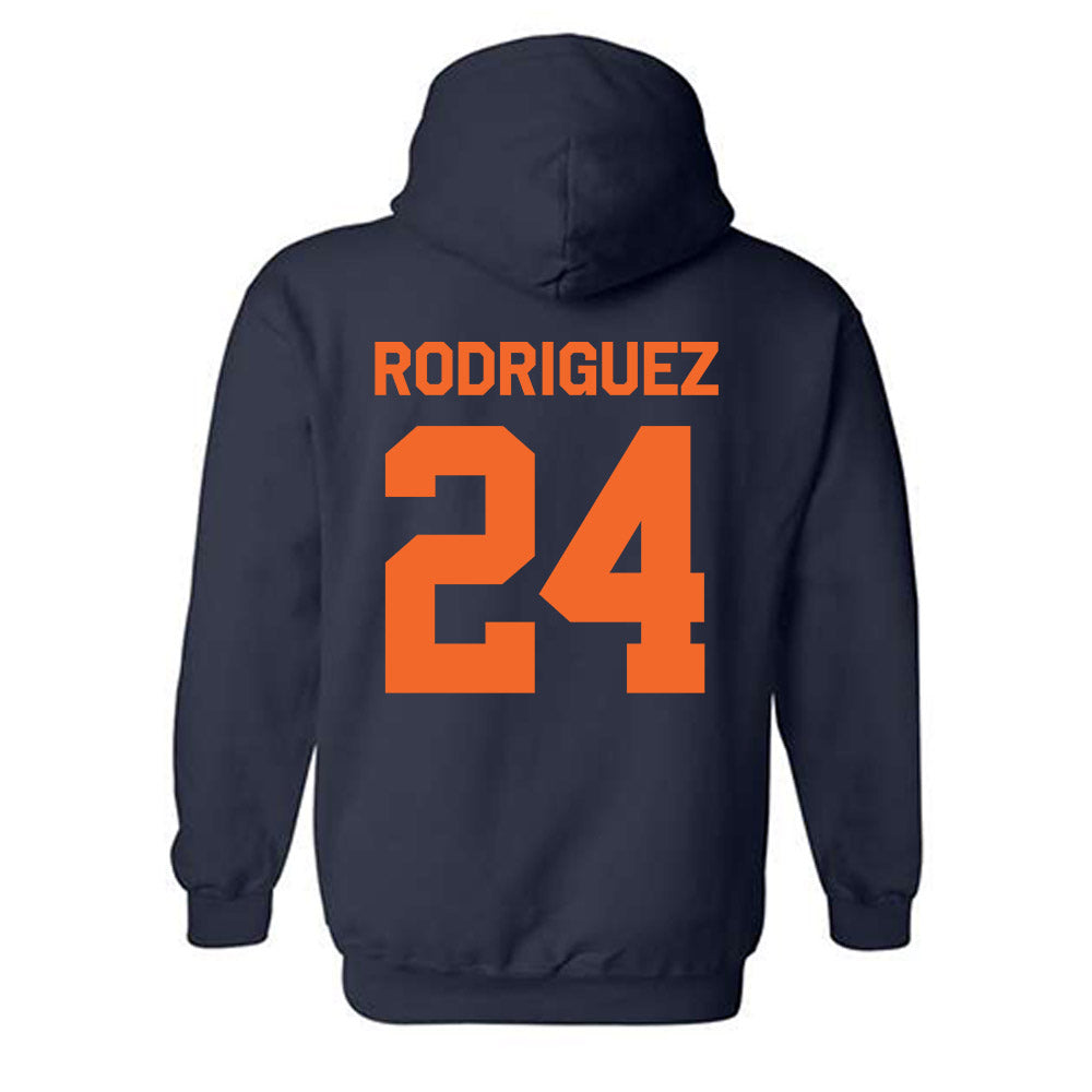 FPU - NCAA Men's Basketball : Silas Rodriguez - Classic Shersey Hooded Sweatshirt-1