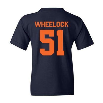 FPU - NCAA Baseball : Titus Wheelock - Classic Shersey Youth T-Shirt-1