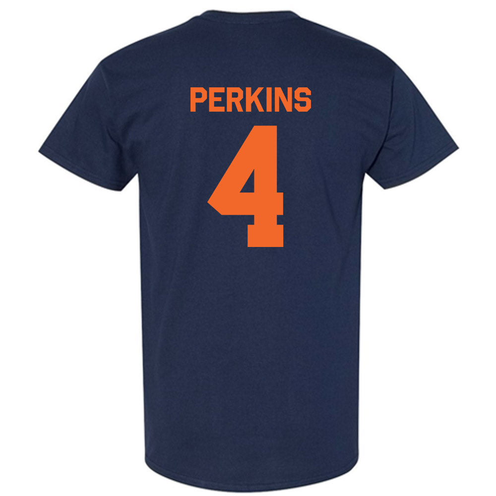 FPU - NCAA Baseball : Garrett Perkins - Classic Shersey T-Shirt-1