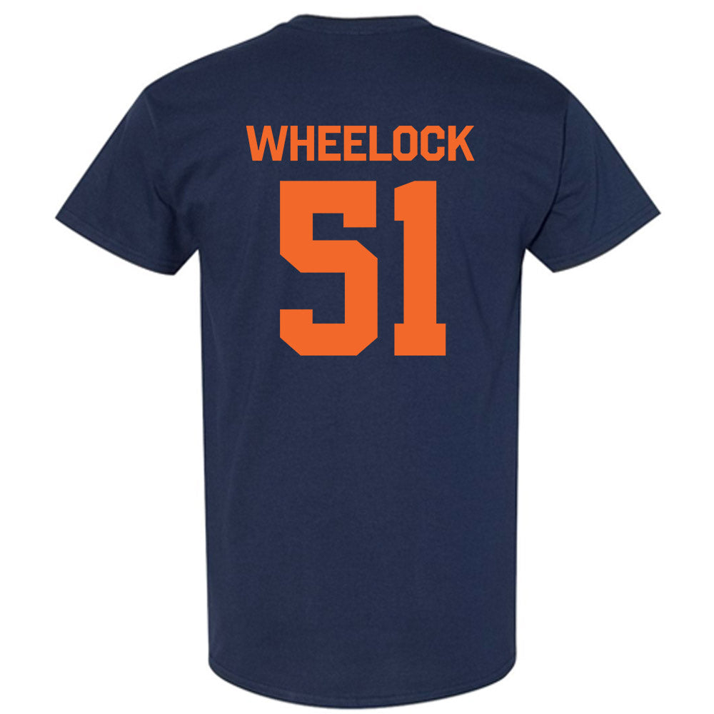 FPU - NCAA Baseball : Titus Wheelock - Classic Shersey T-Shirt-1