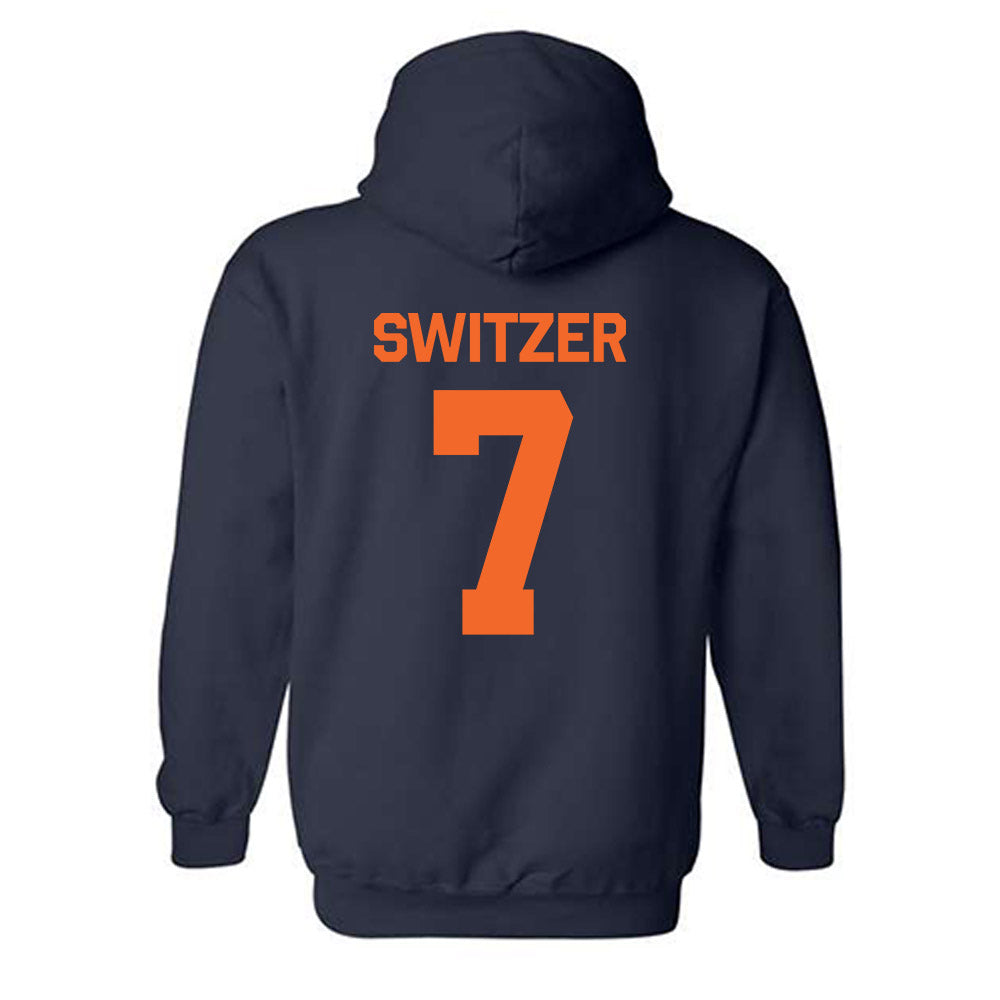 FPU - NCAA Men's Basketball : Liam Switzer - Classic Shersey Hooded Sweatshirt-1
