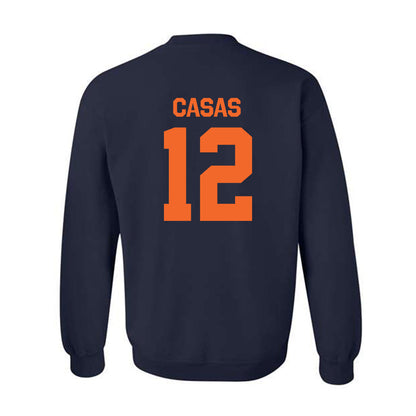 FPU - NCAA Women's Soccer : Krysta Casas - Classic Shersey Crewneck Sweatshirt-1