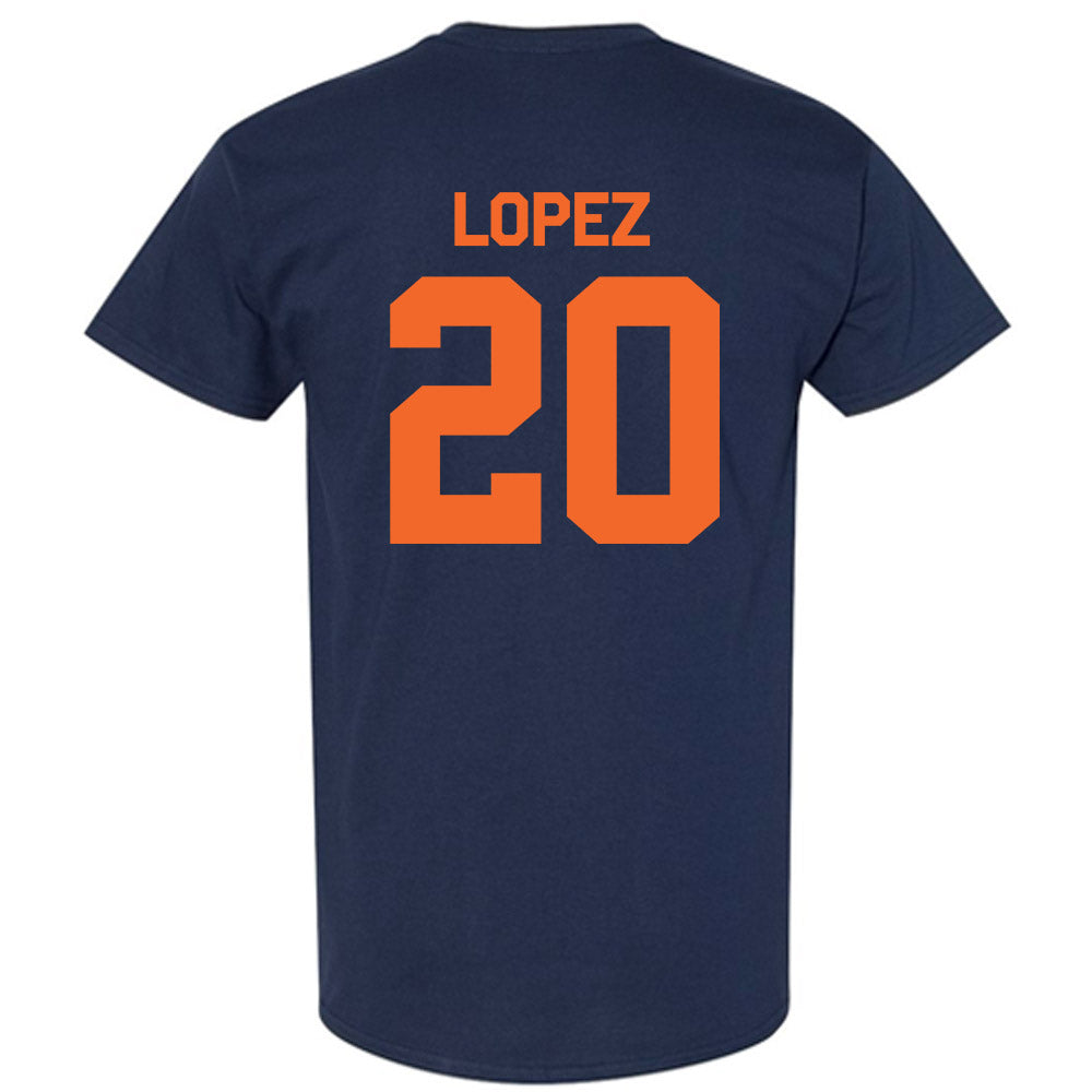 FPU - NCAA Men's Soccer : Bryan Lopez - Classic Shersey T-Shirt-1