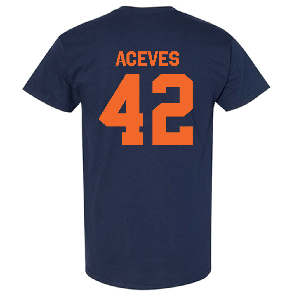 FPU - NCAA Men's Soccer : Diego Aceves - Classic Shersey T-Shirt-1