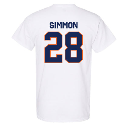 FPU - NCAA Baseball : Zach Simmon - Classic Shersey T-Shirt-1