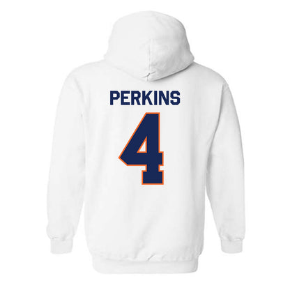 FPU - NCAA Baseball : Garrett Perkins - Classic Shersey Hooded Sweatshirt-1