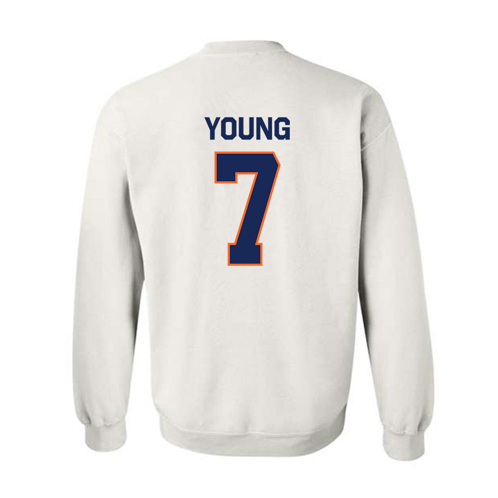 FPU - NCAA Men's Water Polo : Luke Young - Classic Shersey Crewneck Sweatshirt-1