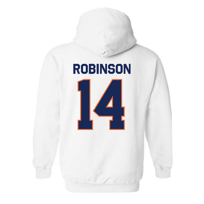 FPU - NCAA Baseball : Vincent Robinson - Classic Shersey Hooded Sweatshirt-1