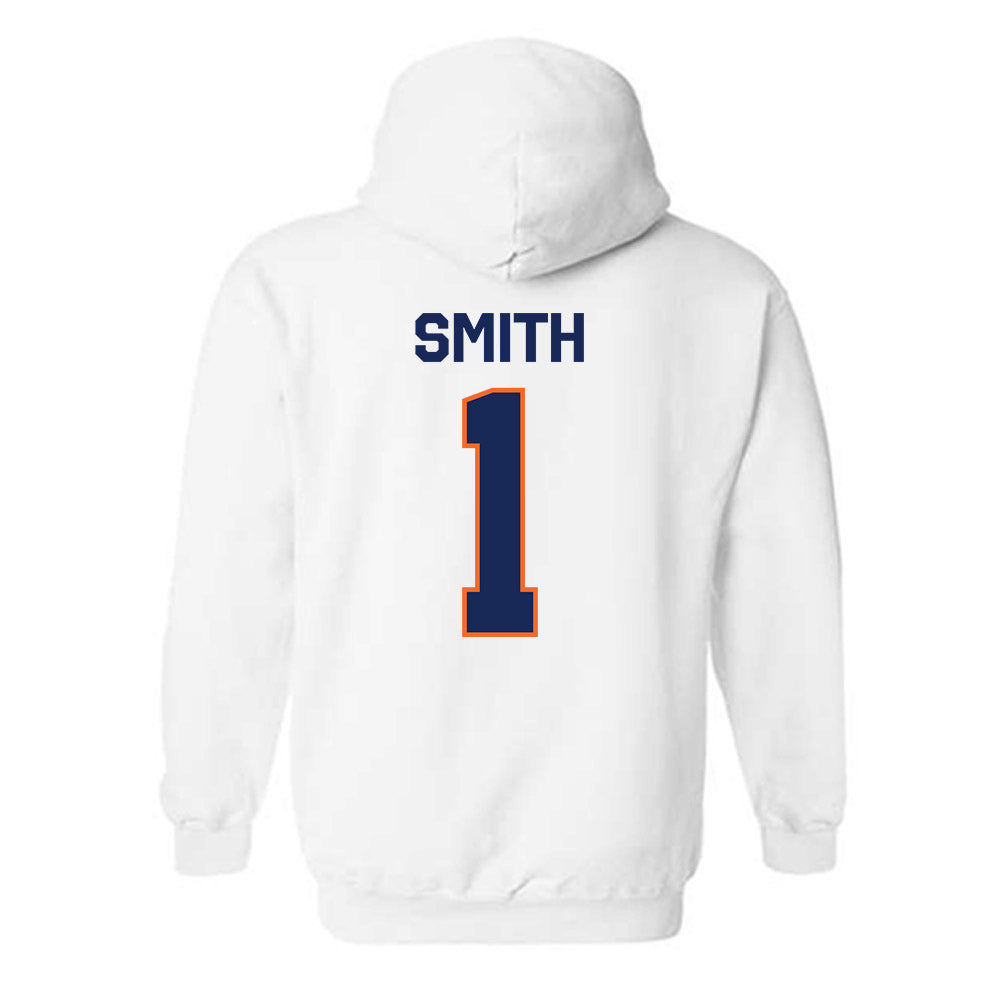FPU - NCAA Baseball : Tejean Smith - Classic Shersey Hooded Sweatshirt-1